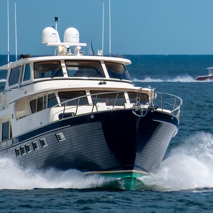 Yacht lifestyle scene